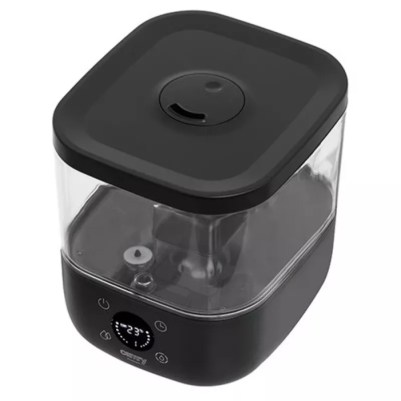 Camry | CR 7973b | Humidificador | 23 W | Capacidade do depósito de água 5 L | Adequado para divisões até 35 m² | Ultrassónico | Potência de humidificação 100-260 ml/h | Preto