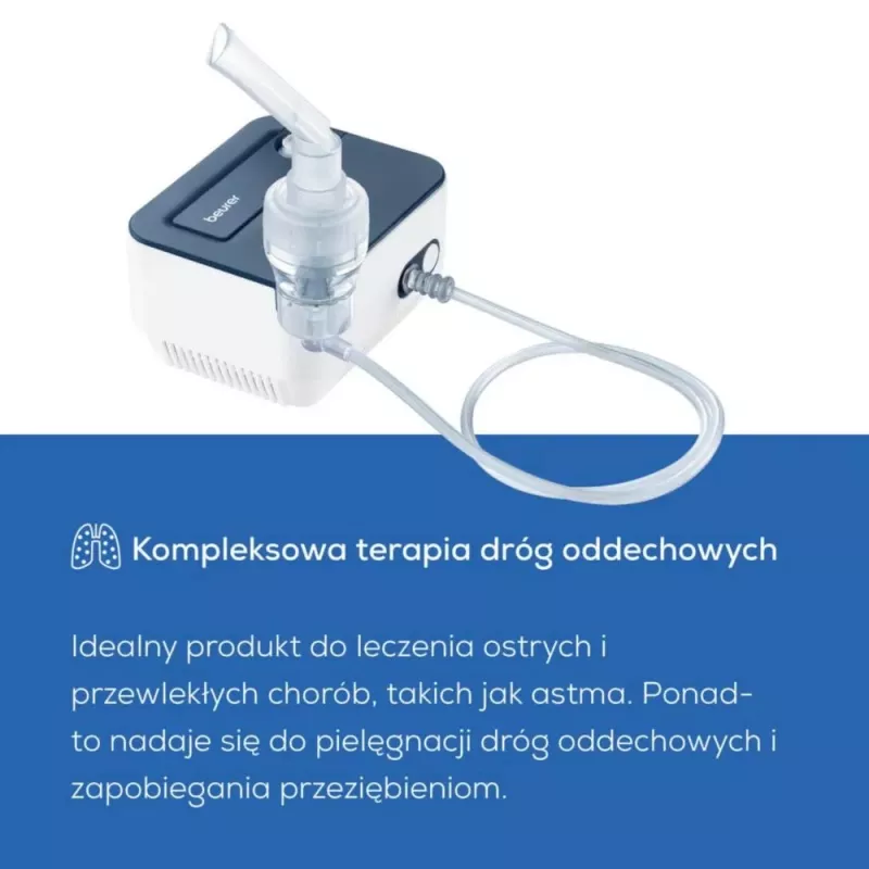 Inalador portátil Beurer IH16 nebulizador para asma e terapia respiratória