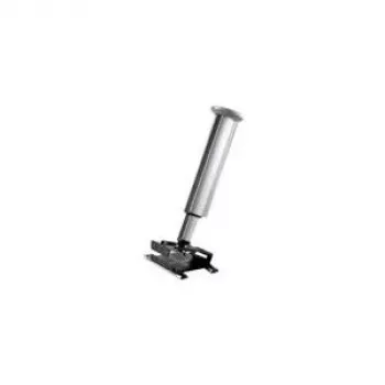Suporte de teto para projetor Celexon Multicel 4070 Expert – Suporte de teto, carga máx. 25 kg, preto/aço inoxidável