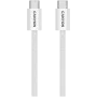 Cabo CANYON OnWire 60MG C-C 60W magnético entrançado 1m Branco