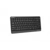 Teclado sem fios A4Tech FSTYLER FBK11 2,4 GHz Bluetooth cinzento – layout compacto, modo duplo sem fios