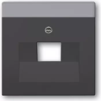Busch Jaeger 1710-0-3912 placa de parede/tampa de interruptor preto (1710-0-3912)