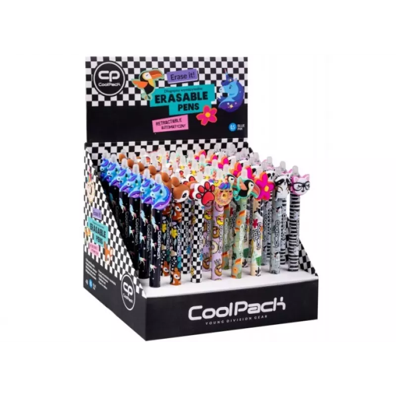 Caneta retrátil apagável CoolPack Girls