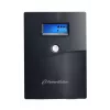 Fonte de alimentação ininterrupta PowerWalker VI 3000 SCL — UPS Line-Interactive 3 kVA / 1800 W, 230 V, bateria 9 Ah, LCD, torre, preto