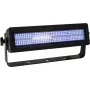 Luz estroboscópica EUROLITE LED IP PIX RGB CW+WW modelo 52200940 — estroboscópio LED com RGB, branco frio e branco quente