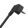 Proteção contra sobretensões Qoltec 50112 preto 6 tomadas AC 230V 3m