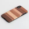 Capa para smartphone man and wood para iPhone X/XS — capa de proteção preta