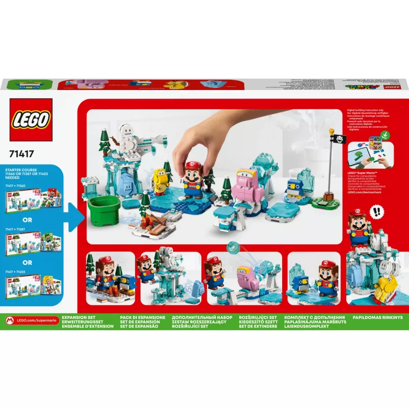 LEGO SUPER MARIO 71417 CONJUNTO DE EXPANSÃO - AVENTURA NA NEVE DO FLIPRUS
