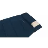 Saco de dormir Outwell Contour Lux XL — retangular para adultos, poliéster, 2200×1050 mm, para utilizadores até 190 cm, azul