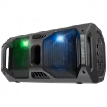 Altifalante SVEN PS-600, preto (50W, TWS, Bluetooth, FM, USB, microSD, ecrã LED, 4000mAh)