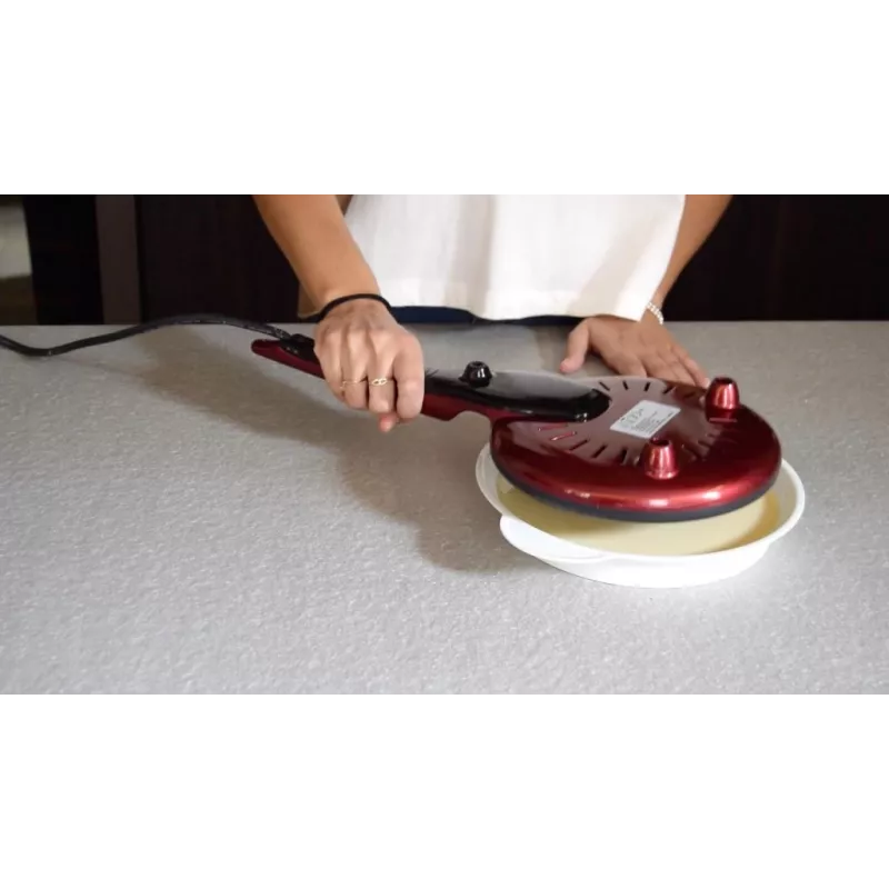 Máquina de crepes Beper BT.710Y – máquina elétrica de panquecas, placa antiaderente