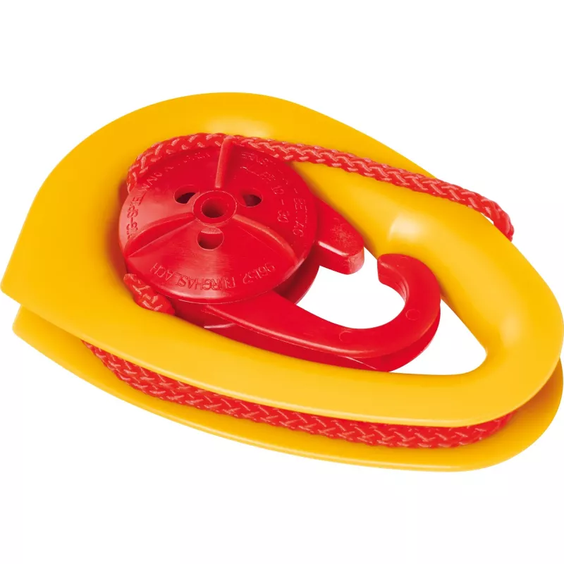 Corda BIG Bobby-Car vermelho amarelo 1–7 anos