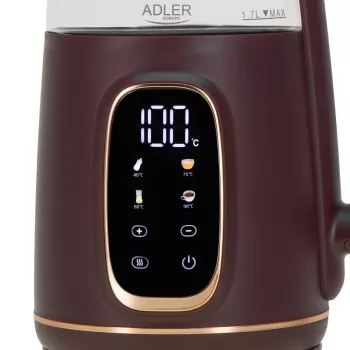 ADLER AD 1305 chaleira cor de vinho