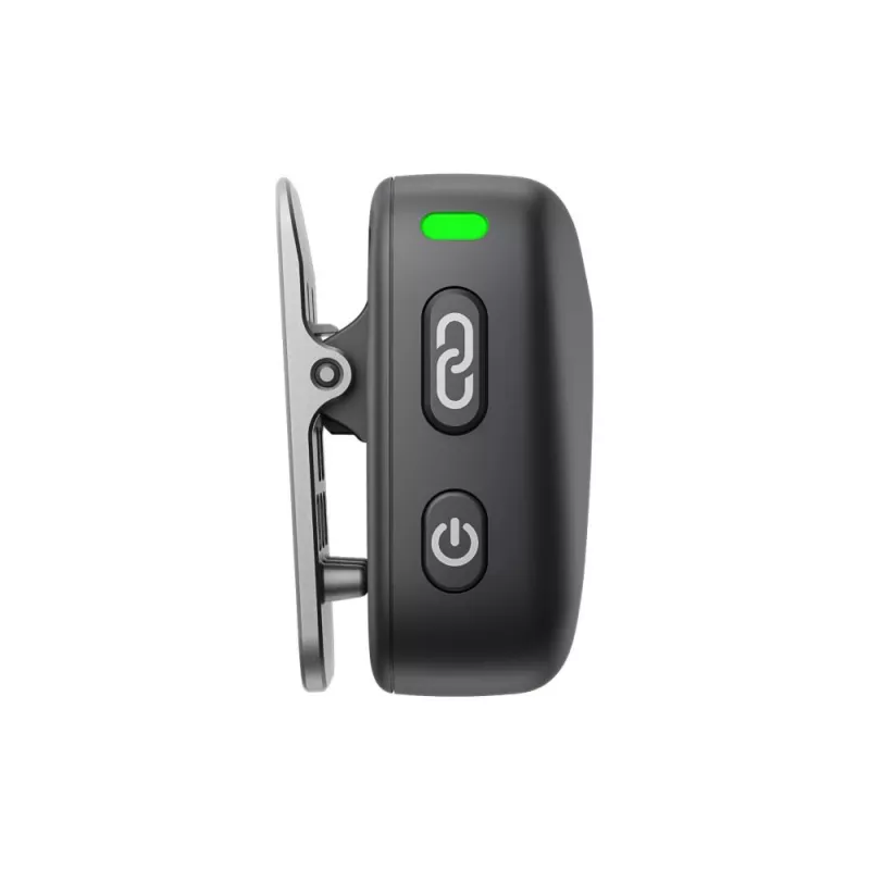 DJI Mic Mini sistema de microfone sem fios (1 transmissor + 1 recetor), preto