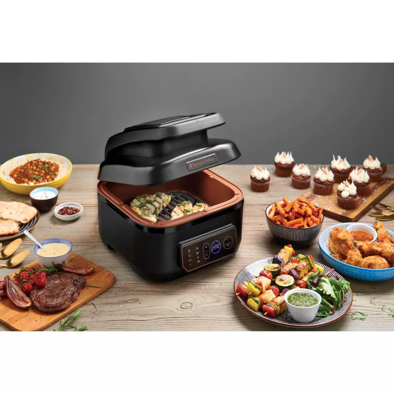 Multicozinha Russell Hobbs SatisFry Air & Grill 5,5 L 1745 W preto