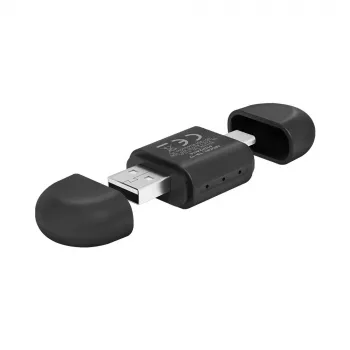 Transmissor de áudio sem fios Savio TR-17 Bluetooth USB 10 m preto