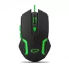 Rato Esperanza MX205 Fighter gaming para destros USB Type-A ótico 2400 DPI