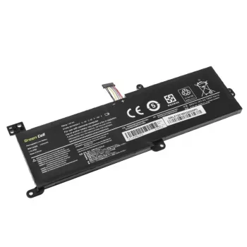 Bateria Green Cell LE125 para Lenovo IdeaPad (7,4 V, 3500 mAh, LiPo, preto)