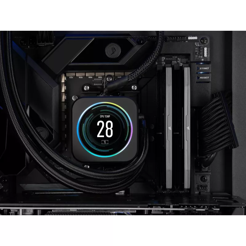 DIMM 32 GB DDR5-5200 2x 16 GB dual kit preto CMK32GX5M2B5200Z40 Vengeance AMD EXPO