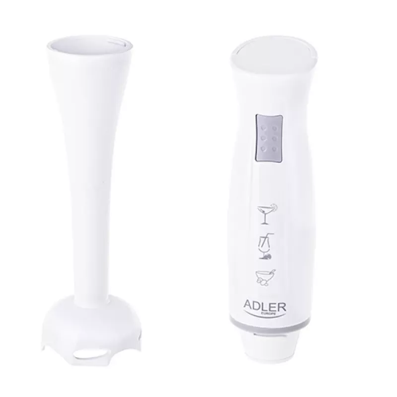 Adler | Batedeira de mão | AD 4622 | Varinha mágica | 200 W | 1 velocidade | Branco
