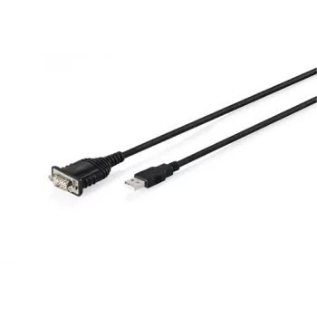 Cabo adaptador USB 2.0 para RS232 DIGITUS DA-70172, 1,8 m, chipset FTDI FT232RNL, USB Type-A para DB9