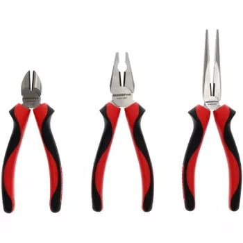 Conjunto de alicates Gedore vermelho R28002003 punho 2K 3 peças (3301155)