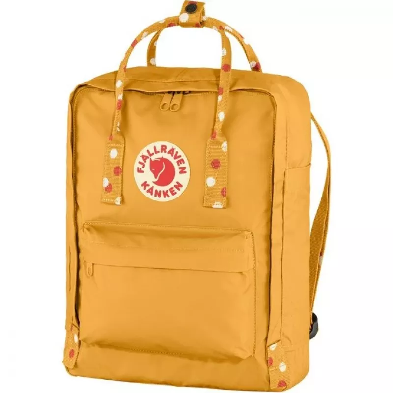 Mochila Fjällräven Kanken Ochre vinylon unissexo 270x130x380mm