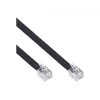 Cabo modular InLine RJ12 macho / macho 6P6C 20m