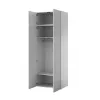Roupeiro cama meble PAFOS 2D BASE 90×55,5×45 cm branco mate, 2 portas