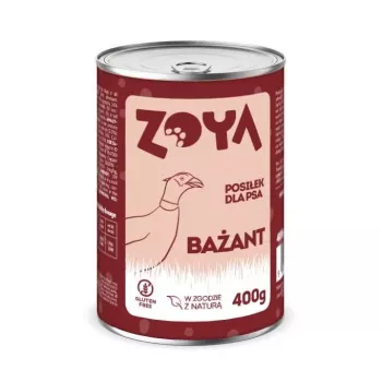 ZOYA faisão – alimento húmido para cães lata 400g