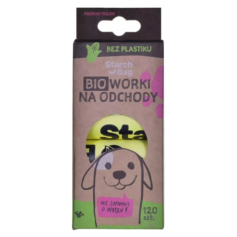 STARCH BAG - Sacos para dejetos de cão - 8 x 15