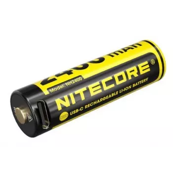 Pack de pilhas recarregáveis Li-Ion AA 1,5V Nitecore NH2400 2400mAh – pack de 4