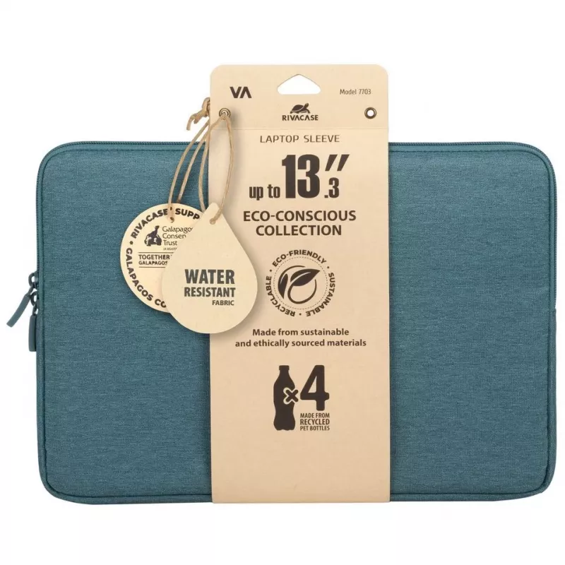 Capa Rivacase Suzuka 7703 35,6 cm aqua