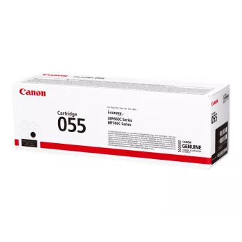 Cartucho de toner Canon 055 1 unid. original preto