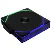 Lian Li UNI FAN TL120 Wireless 12TL1W3B ventoinhas (3 unid.), 120 mm, ARGB, PWM, pretas
