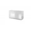 Aparador Cama Sideboard 2D REJA branco brilhante/branco brilhante