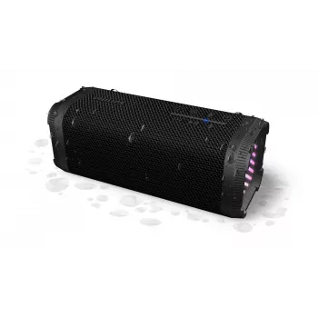 Sistema de altifalantes portátil 2.1 Philips TAS2000B/00 preto, 10 W RMS, altifalante de 4,8 cm, Bluetooth, IPX5
