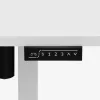 Secretária mark adler Leader 7.3 branca — estação de trabalho ergonómica de altura ajustável