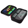 Estojo Cool pack Jumper 3 — organizador de material escolar de três andares com design de urso, tecido resistente