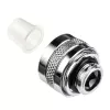 Ligação Alphacool Eiszapfen PRO 17470 para tubo HardTube de 13 mm, G1/4, cromada