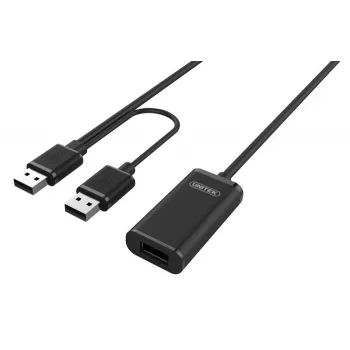 Cabo de extensão ativo USB 2.0, 20m; Y-279