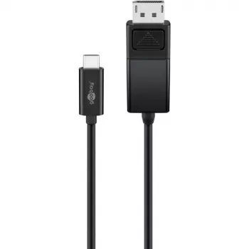 Goobay USB-C para DisplayPort. M/M. preto