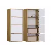 Cómoda ALMA carvalho artisan/branco