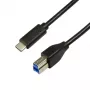 Cabo USB Logilink CU0163, preto