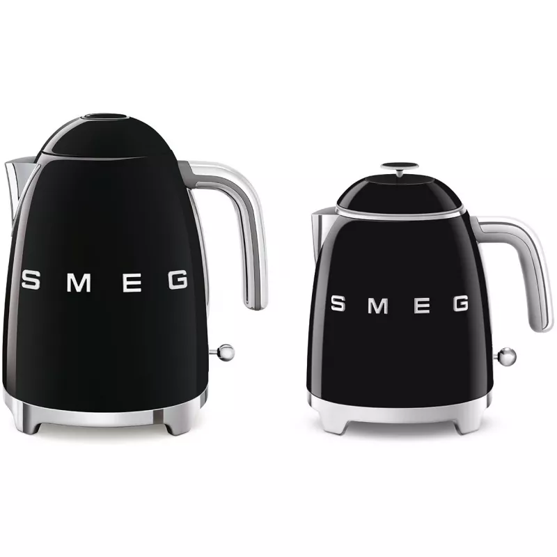 Chaleira SMEG (KLF05BLEU) mini 0,8L preta