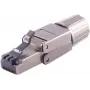 Ficha de cabo RJ-45 preto ShiverPeaks BS08-45006 conector macho