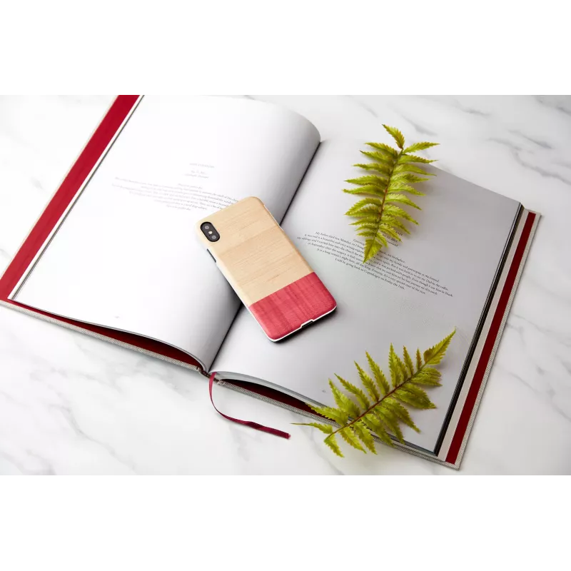 Capa para smartphone man and wood para iPhone XS Max — white miss match