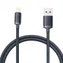 Cabo Baseus Crystal Shine USB para Lightning, 2,4 A, 1,2 m (preto)
