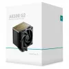 Arrefecedor de ar DeepCool AK500 G2, ventoinha de 120 mm, pressão máx. de ar 3,33 mmH2O, 117×129×159 mm, preto