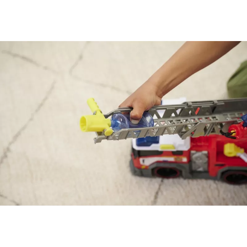 Carro de brincar bombeiros Dickie modelo 203307000 — a pilhas, a partir dos 3 anos, cores: preto/azul/vermelho/branco/amarelo